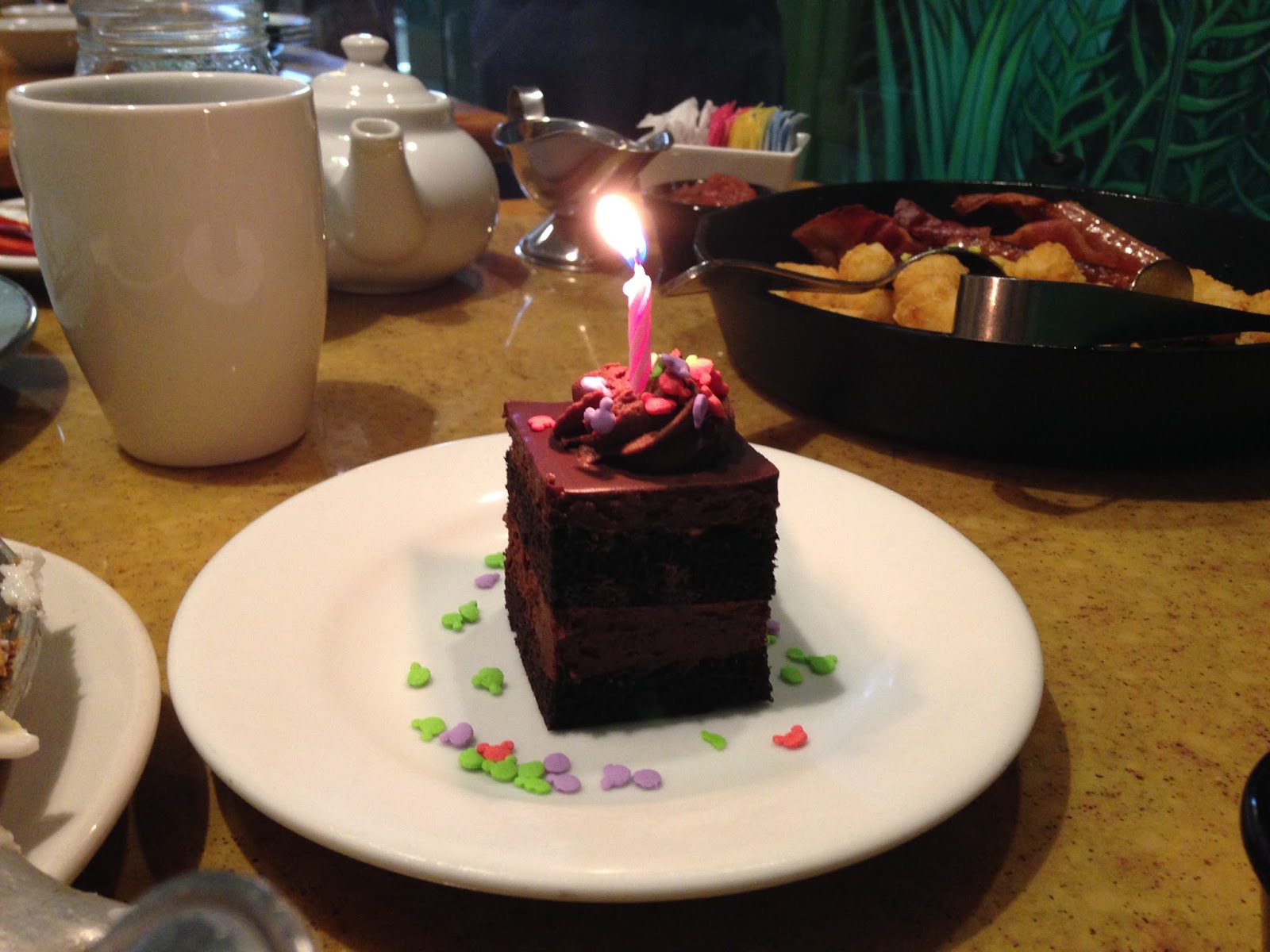 The Chocolate Cult No Fooling, Chocolate Cake for Breakfast at Disney