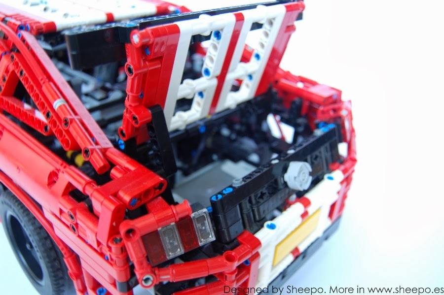LEGO MOC Ford Mustang Shelby GT500 (RC Version) by Sheepo | Rebrickable