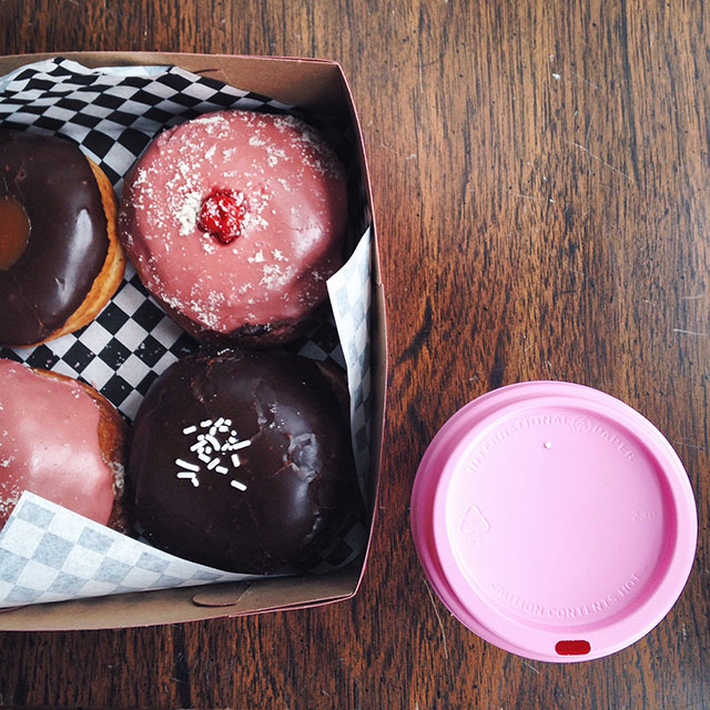 Doughnuts & coffee from Glam Doll, MPLS