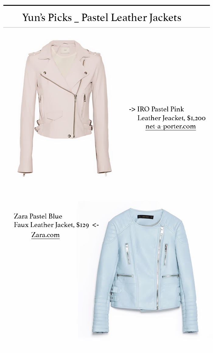 The Fashion Fondue by Yun Olivia Yun's Picks_ Pastel Colored Leather