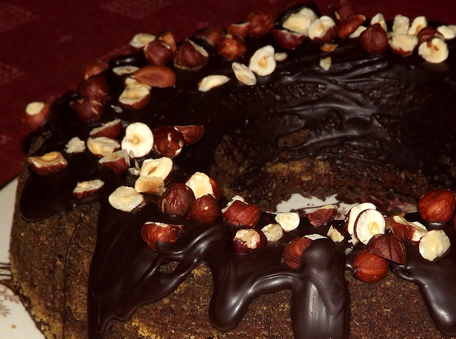 Ofengeflüster: Nuss-Schokoladenkuchen