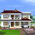 2600 sq.feet Kerala model house