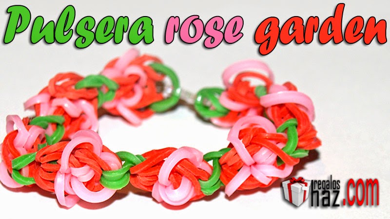 pulsera rose garden de gomitas