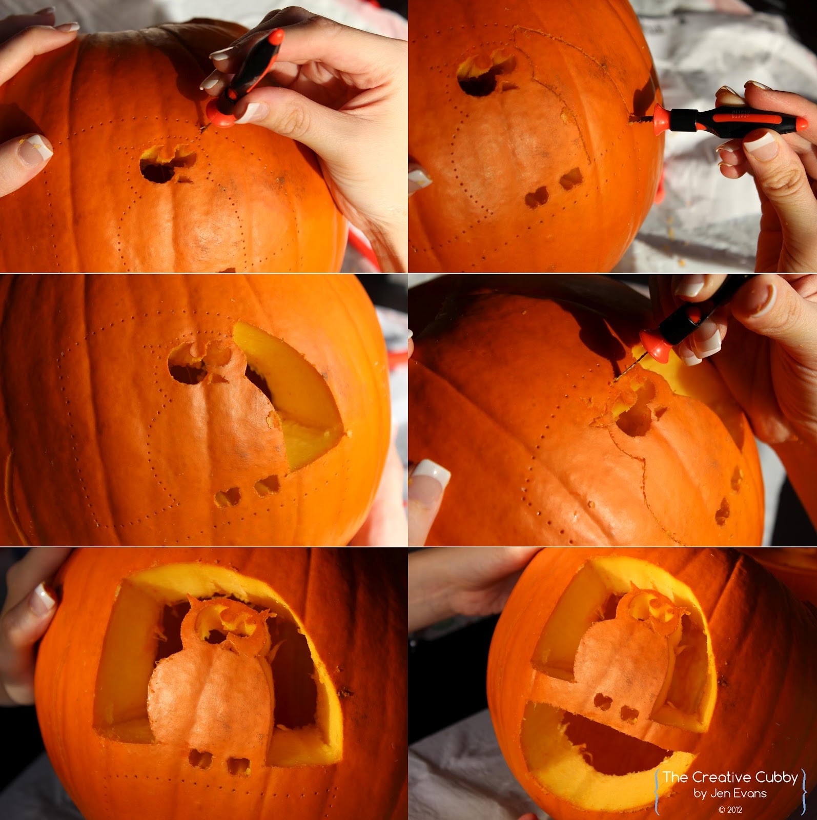 The Creative Cubby: How to Use Pumpkin Carving Templates