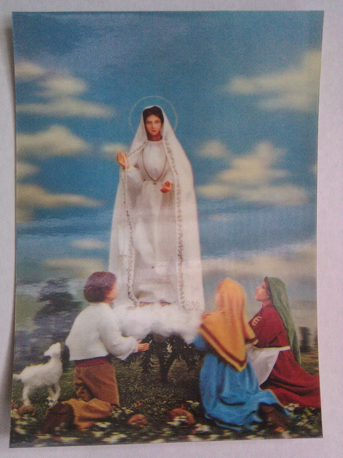 Virgin of Fatima La Vierge Marie de Fatima Constantine Algerie 1972 1976