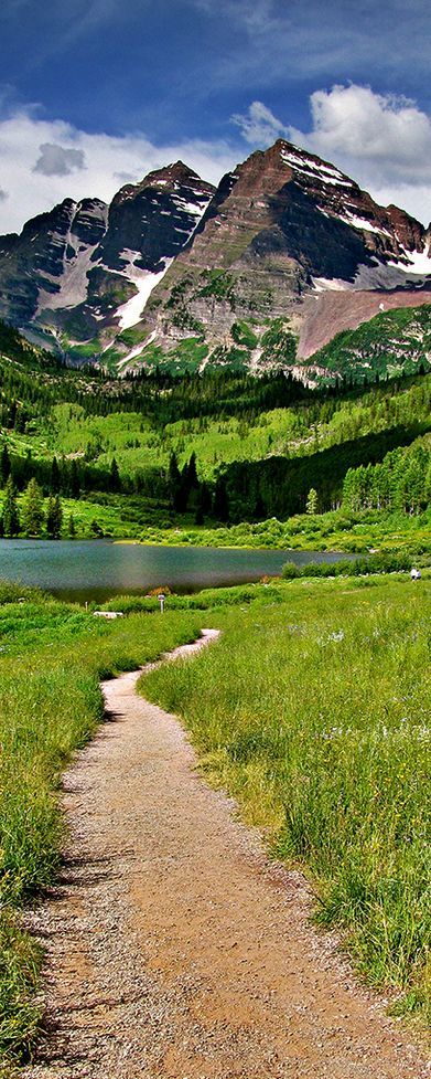 Maroon Lake, Colorado, USA