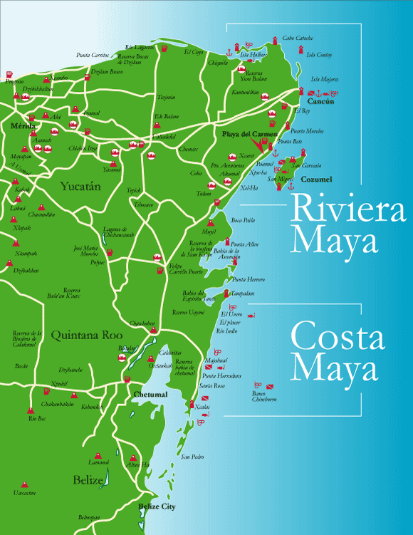 cavolin: Rivera Maya, Mexico