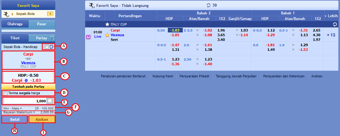cara deposit judi bola handicap