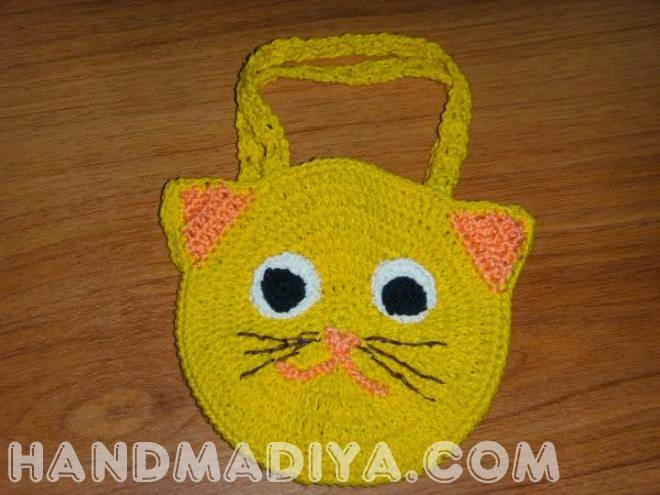 Вязаная крючком детская сумочка. How to crochet baby bag? Вязаная крючком детская сумочка. How to crochet baby bag?
