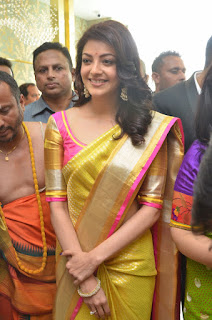 kajal agarwal at amrita mishra designer store kajal agarwal at Trisha Designer store