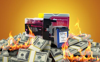 How Can You Stop Wasting Printer Ink?