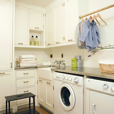 The Designer's Muse: Lovely Laundry Rooms