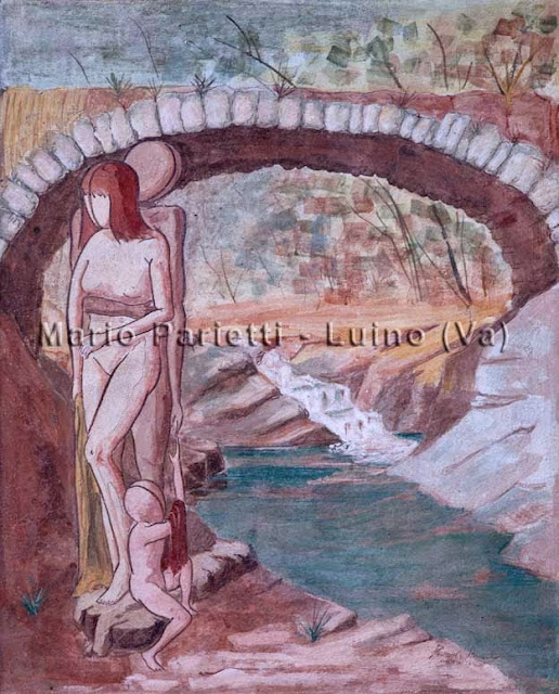 Affresco Runo di Dumenza Paesi dipinti del varesotto