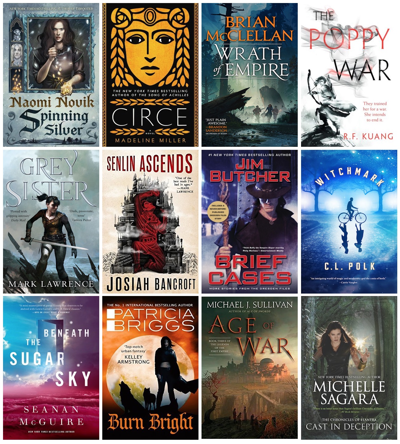 best rated fantasy books goodreads