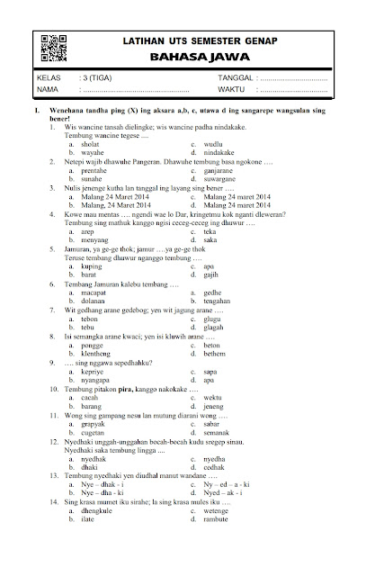 31+ Materi bahasa jawa kelas 2 information