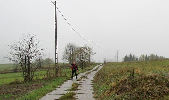 Droga na szczyt Bukowińskiego Wierchu. Droga na szczyt Bukowińskiego Wierchu.