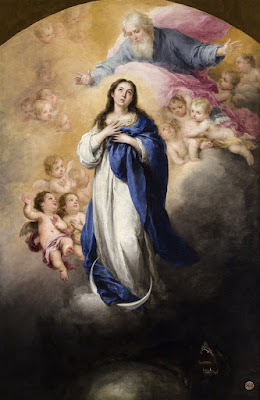 Inmaculada del Padre Eterno - Murillo - Museo de Bellas Artes de Sevilla