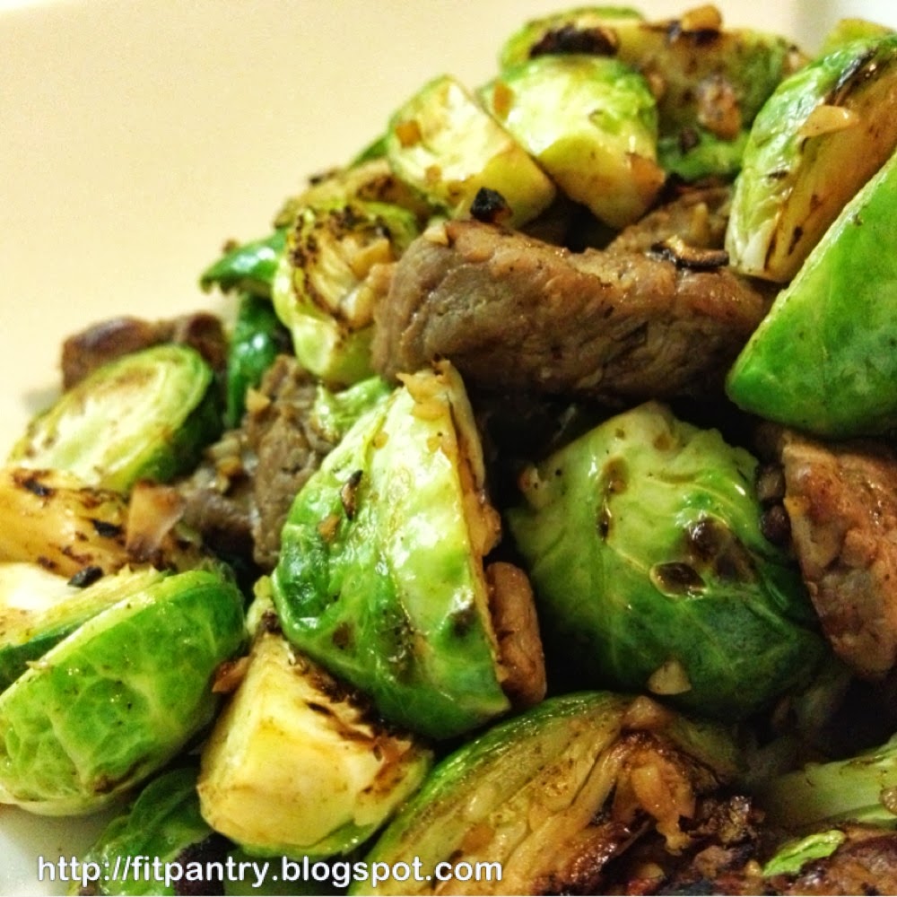 Fit Pantry Tamari Beef & Brussels Sprouts