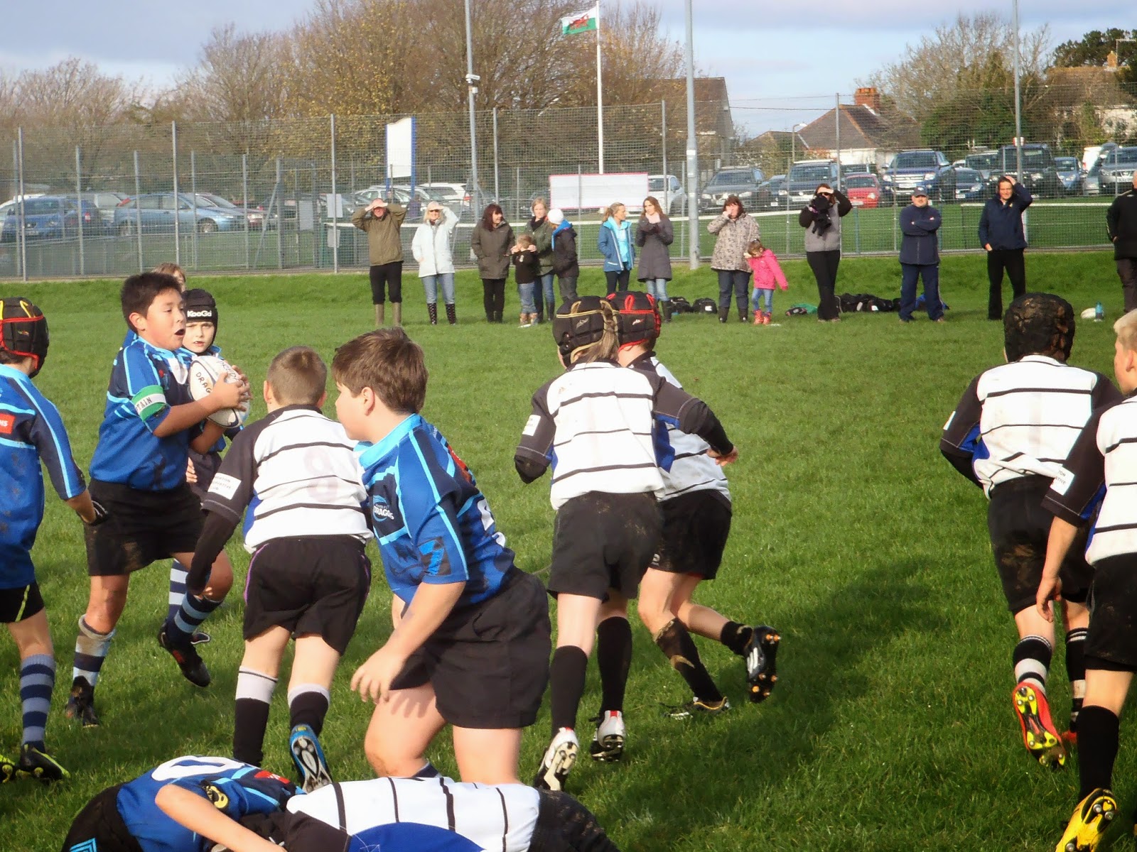 Mumbles Dragons Under 11's Rugby Team: Dragons V Gowerton (Home)