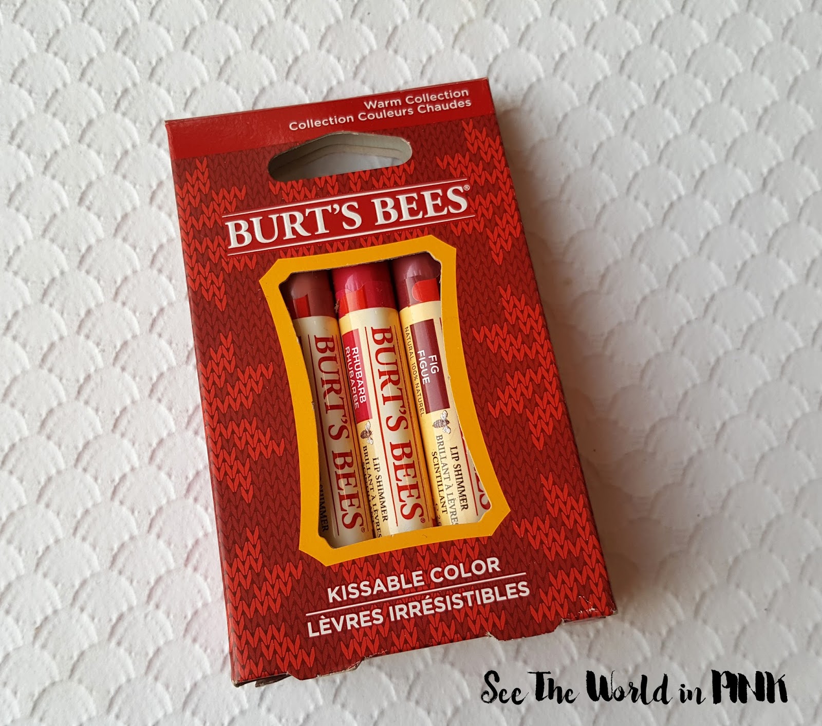 Burt's Bees Kissable Colour Warm Collection