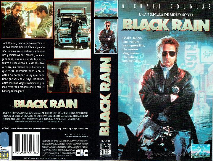 MÁS QUE CINE DE LOS OCHENTA Black Rain (1989, Ridley Scott) Black Rain