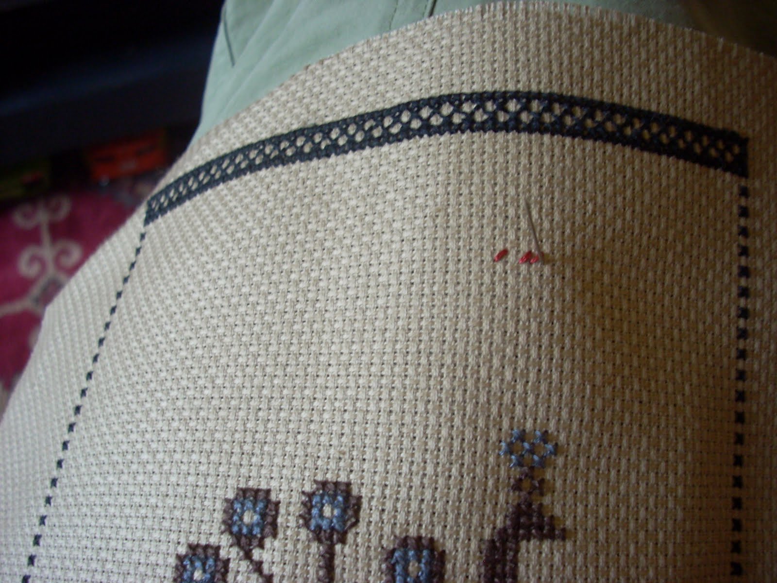 Gettysburg Homestead Left Handed Cross Stitch Tutorial