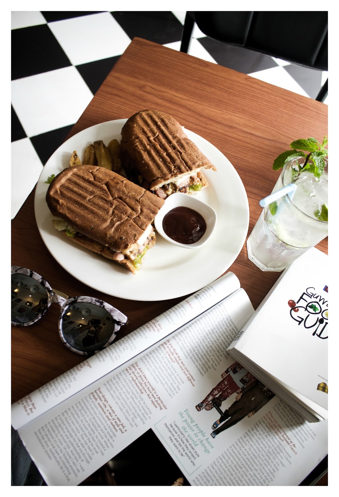 TheQuirkyMinimal by Kangkan Rabha Indian Menswear fashion blog review on 11th Avenue Cafe Bistro uzan bazaa Guwahati