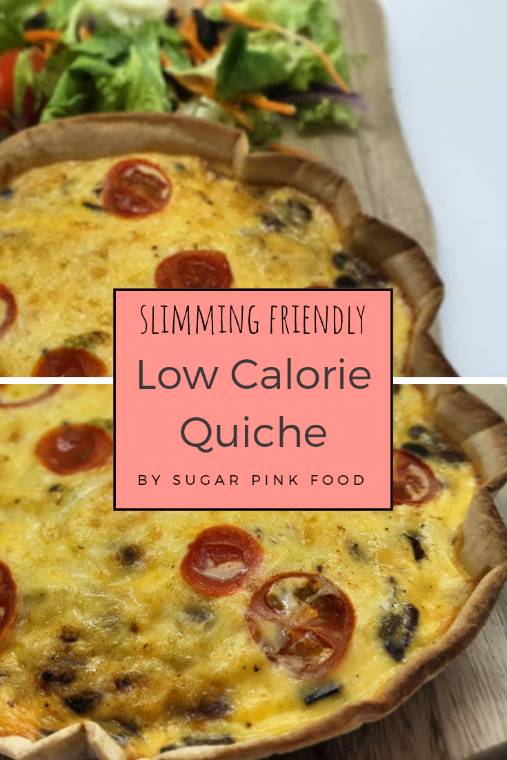 Low Calorie Quiche Recipe with Lo Dough Sugar Pink Food Healthy