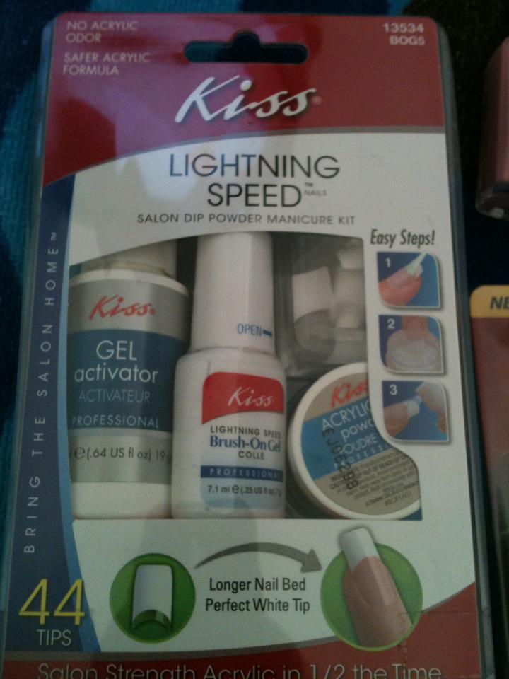Passing Thoughts: Review: Kiss Lightning Speed Gel Nail Kit