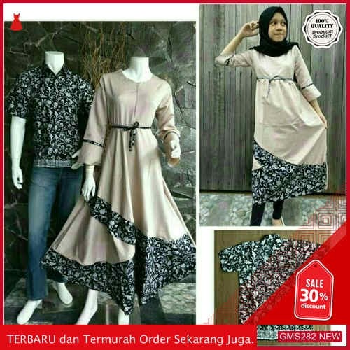GMS282 TNTBT282B82 Batik Couple Gamis Family dilan Dropship SK1281869134