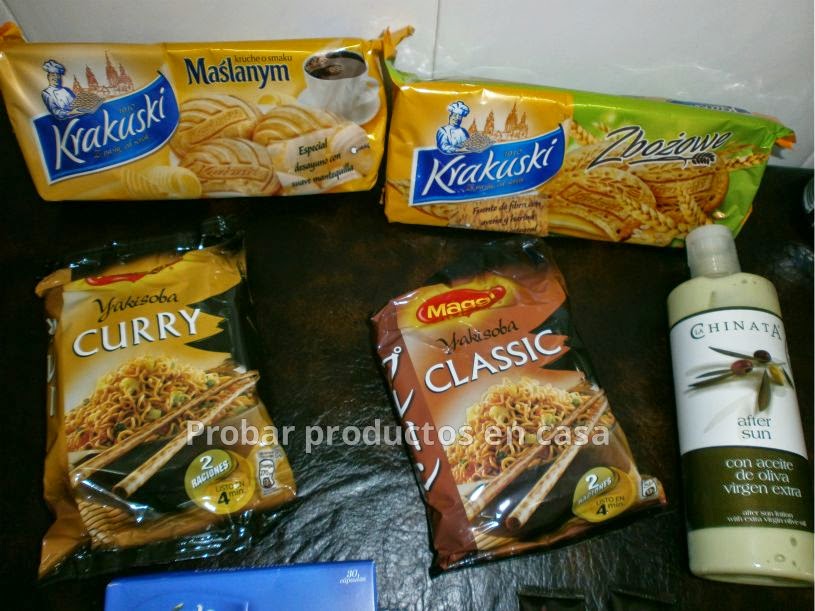 Disfrutabox: Yokisoba Classic y yokixoba Curry, After Sun la chinata, Yakisoba classic y Yakisoba Curry Disfrutabox: Yokisoba Classic y yokixoba Curry, After Sun la chinata, Yakisoba classic y Yakisoba Curry