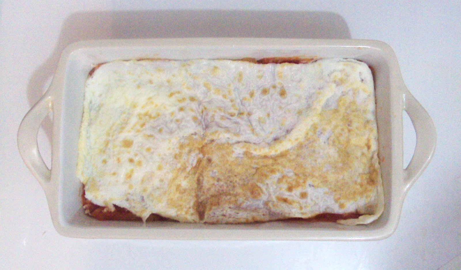 The Gab Housewife Chronicles Testing Egg Whites for Lasagna