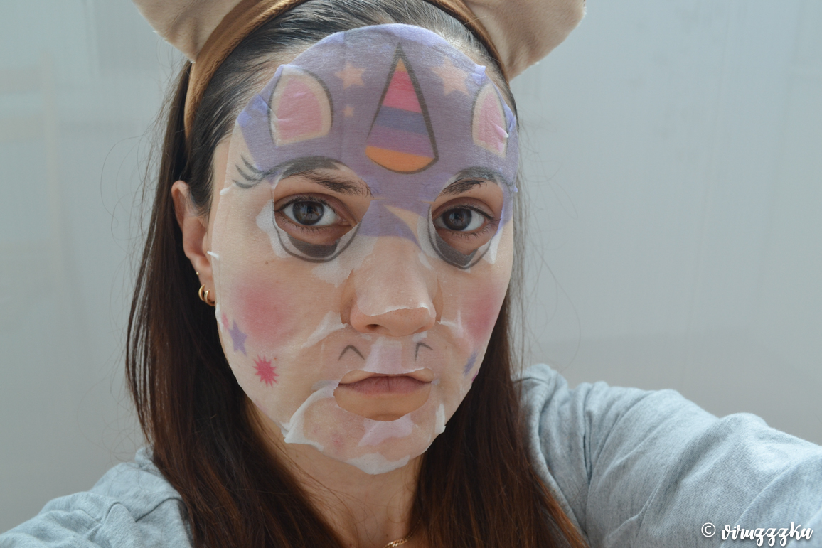 Eveline Cosmetics Magic Mask Cute Unicorn Purifying Sheet Mask Review Naprobu