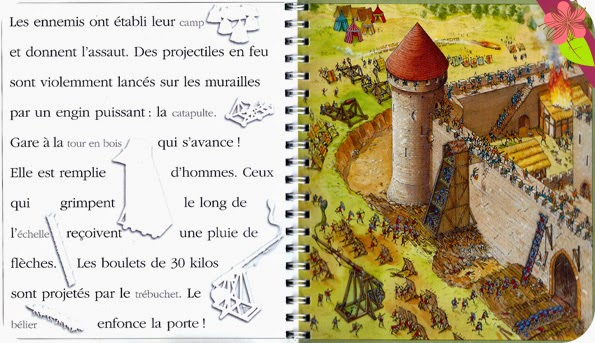 Mes premières découvertes "Un livre-rébus pour découvrir le château fort et lire les mots et les images" de Dominique Joly, Claude et Denise Millet