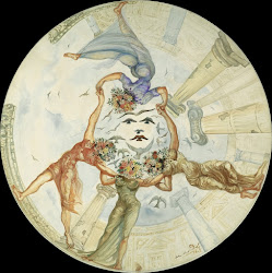 salvador dali disney watercolors drawings