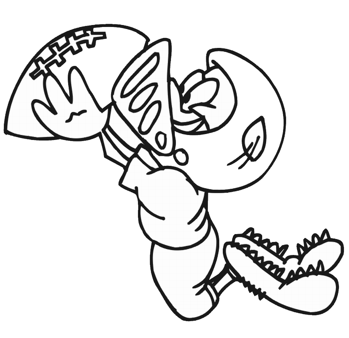 Football Coloring Pages Kids Should Have Five Facts | karena mereka ... Football Coloring Pages Kids Should Have Five Facts | karena mereka ...