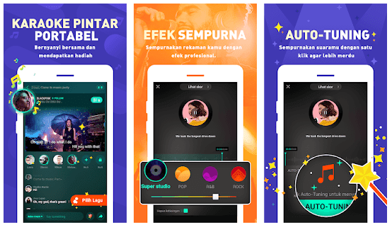 Aplikasi karaoke di android gratis terbaik banyak tersedia di playstore yang bisa langsung kalian unduh secara gratis