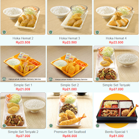 Fotahunt Harga Dan Menu Hokben Delivery Terbaru 2018
