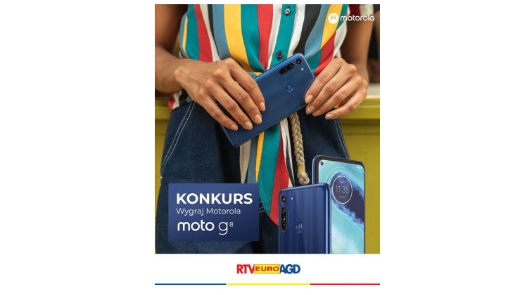 Wygraj smartfon Motorola moto g8 Konkurs
