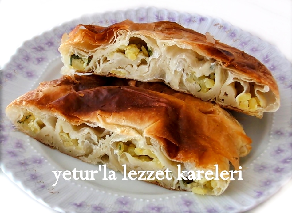 yetur'la lezzet el açması börek hamuru ve börek tarifim