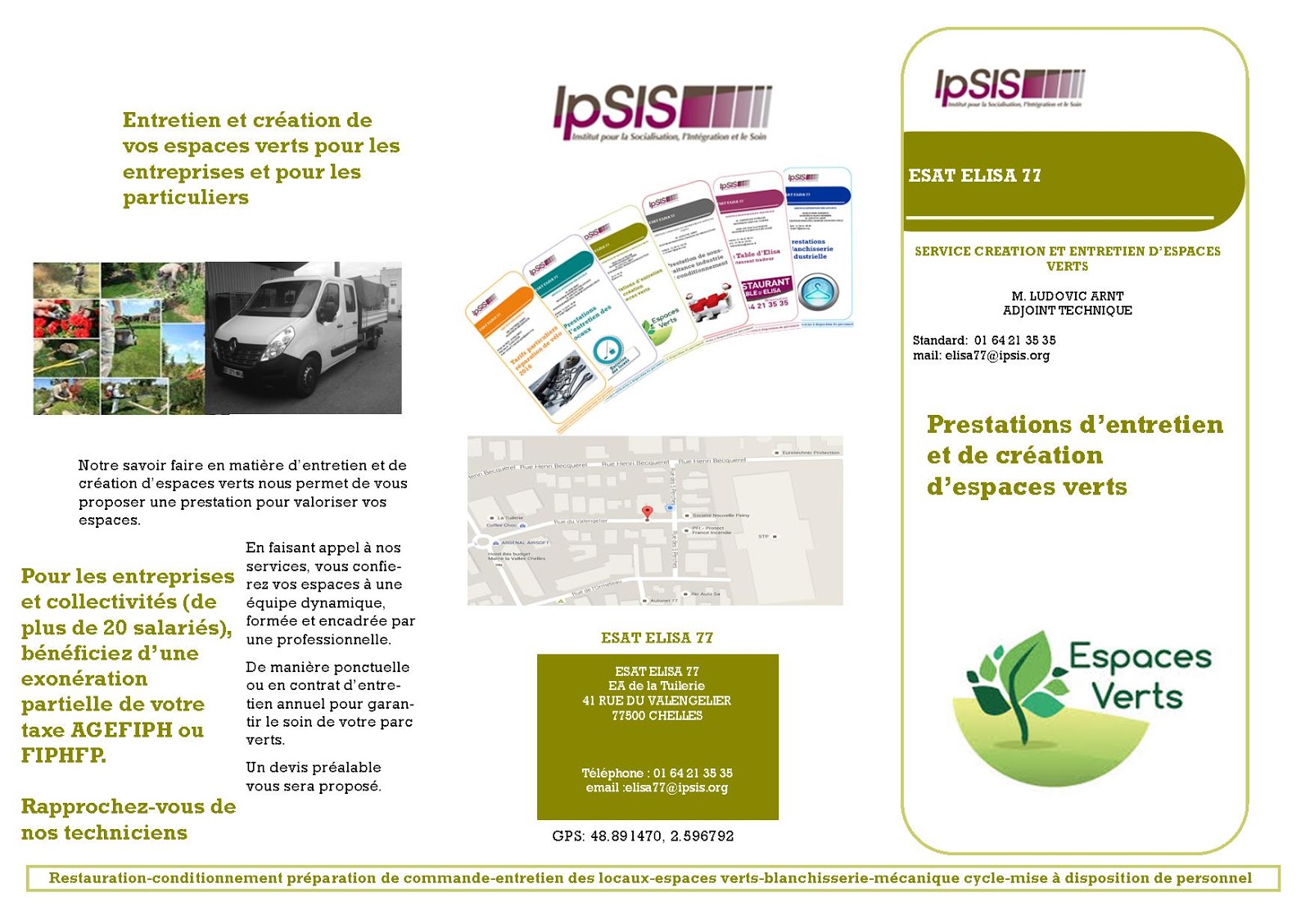 SERVICES ESPACES VERTS