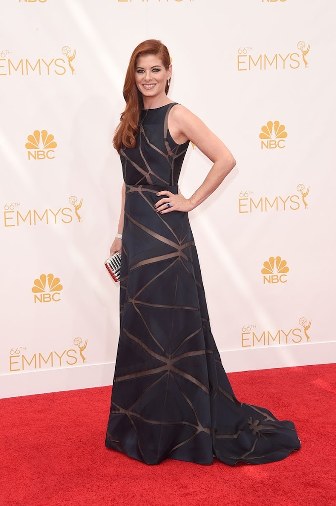 66th Emmys: Black, White, and Red Shades | Red Carpet Fashion