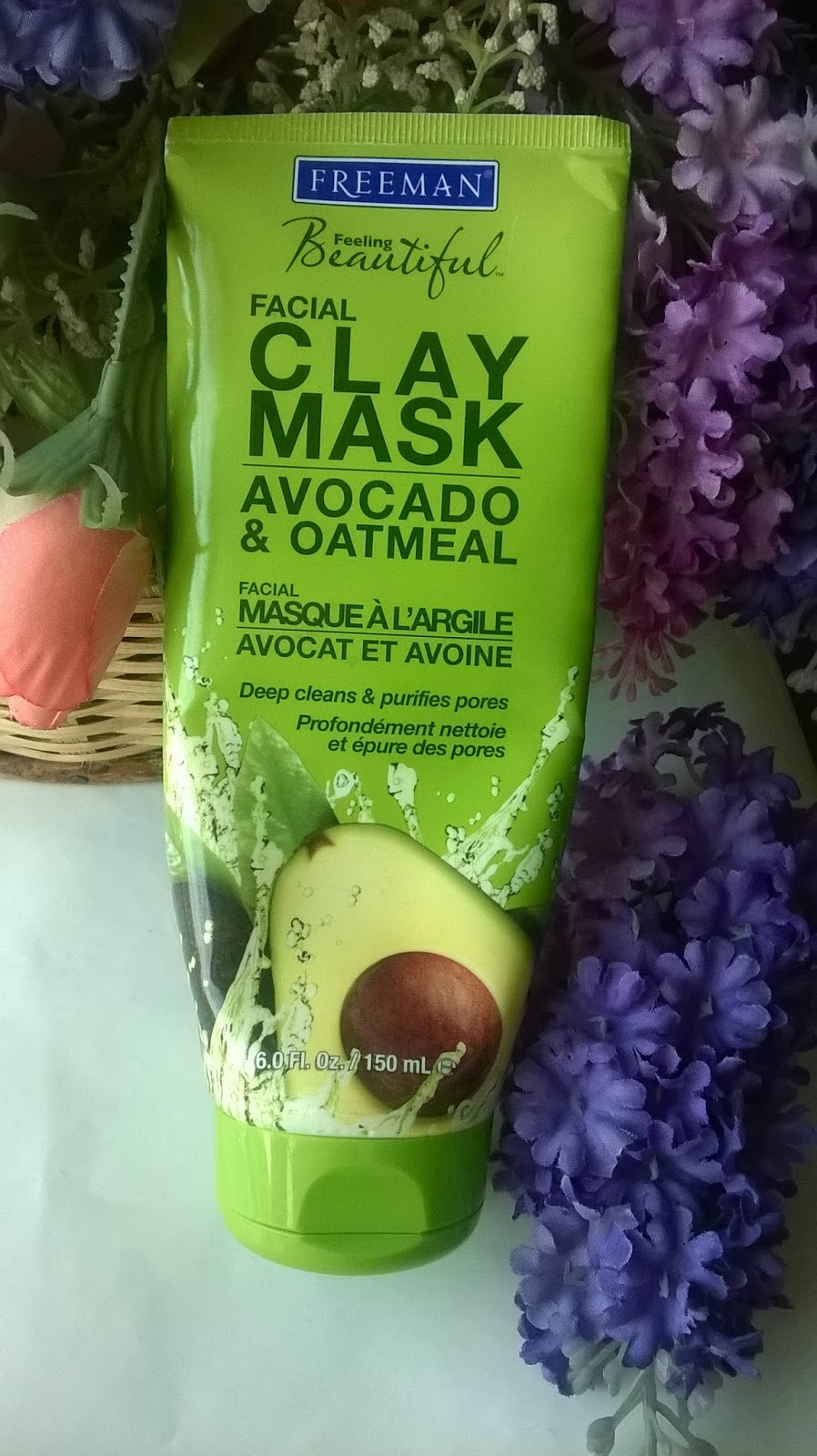 Freeman Facial Clay Mask Avacado and Oatmeal Beauty & Dewdrop Blog