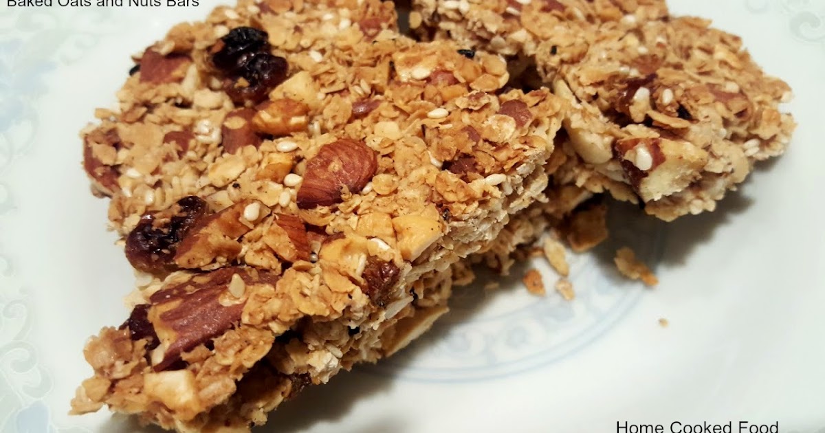 HCF Baked Oats And Nuts Bars hcf-baked-oats-and-nuts-bars