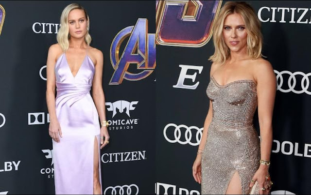 Scarlett Johansson y Brie Larson impactan con gemas del infinito