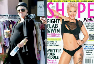 singer Pink, weightloss, Pink loses 55 pounds, 