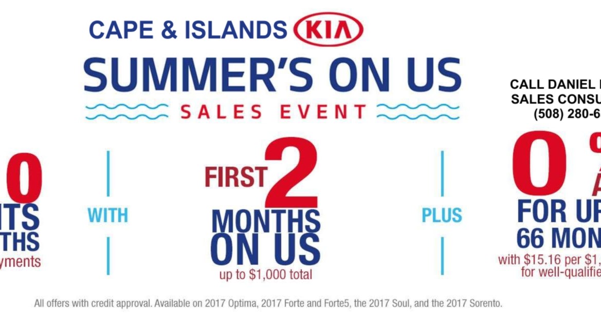 Daniel Prado Cape and Islands Sales Consultant Summer's On Us Sales