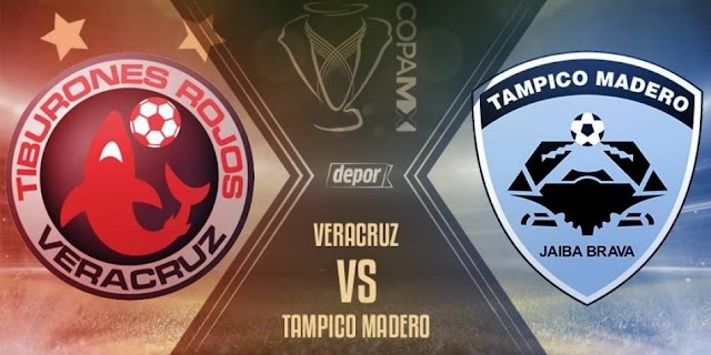Veracruz vs Tampico Madero EN VIVO ONLINE Segunda Fecha de la Copa Mx. HORA Y CANAL