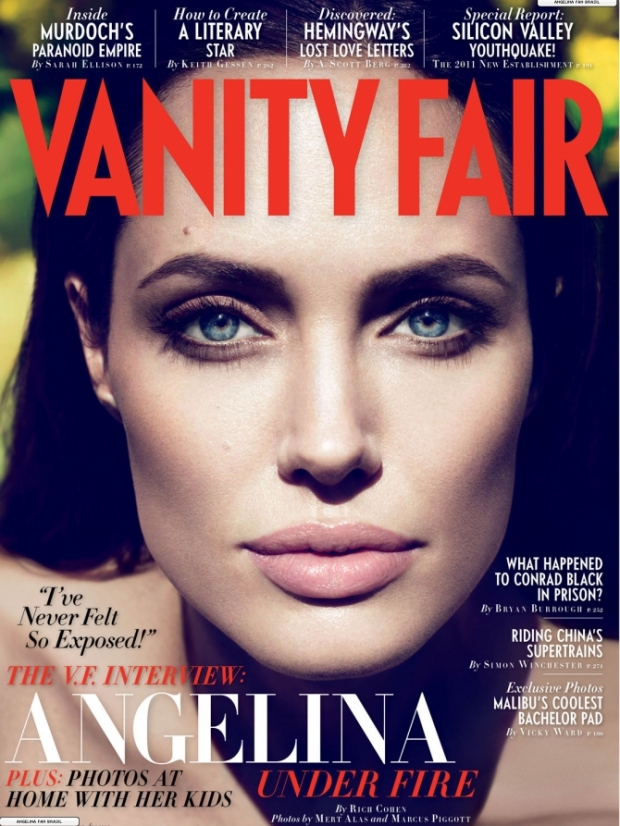 Styleizatious Stylebook Vanity Fair s Cover Girl Angelina Jolie