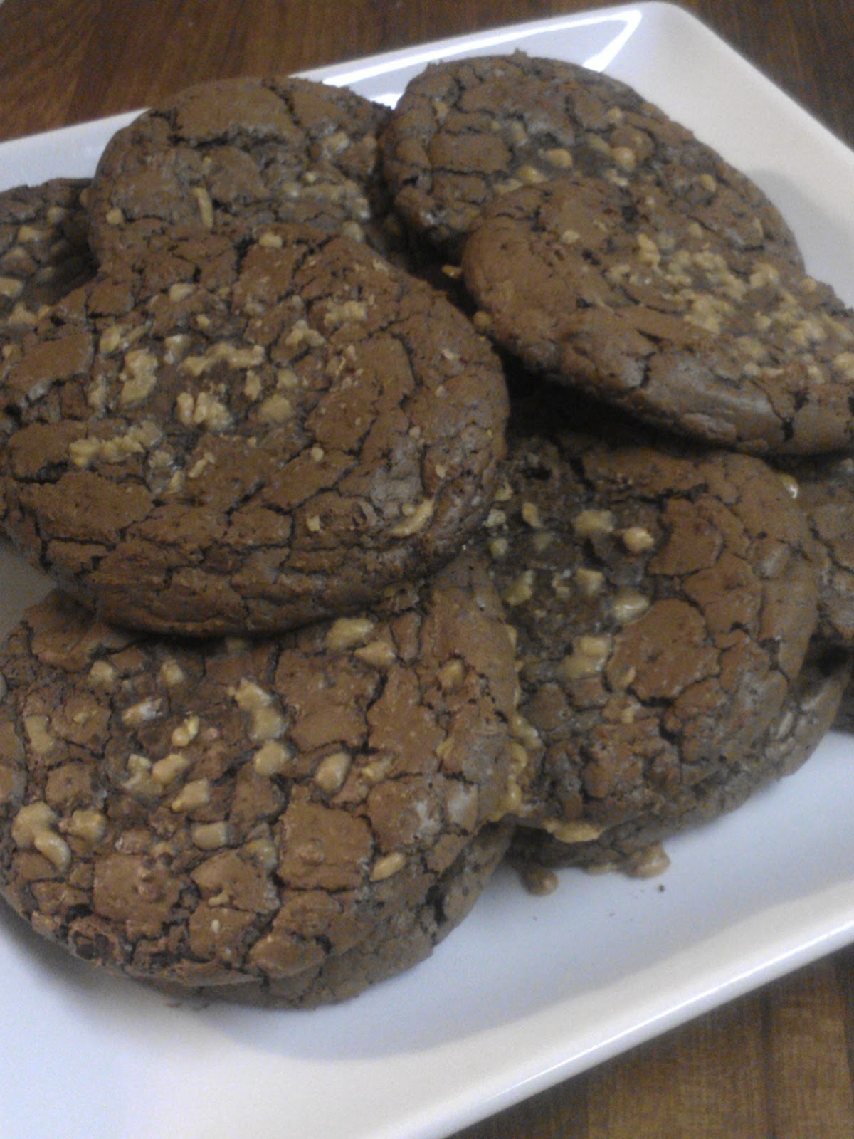 Baker Becky: Chocolate Toffee Cookies